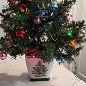 Spode 2 ft Lighted Christmas Tree by Teleflora
